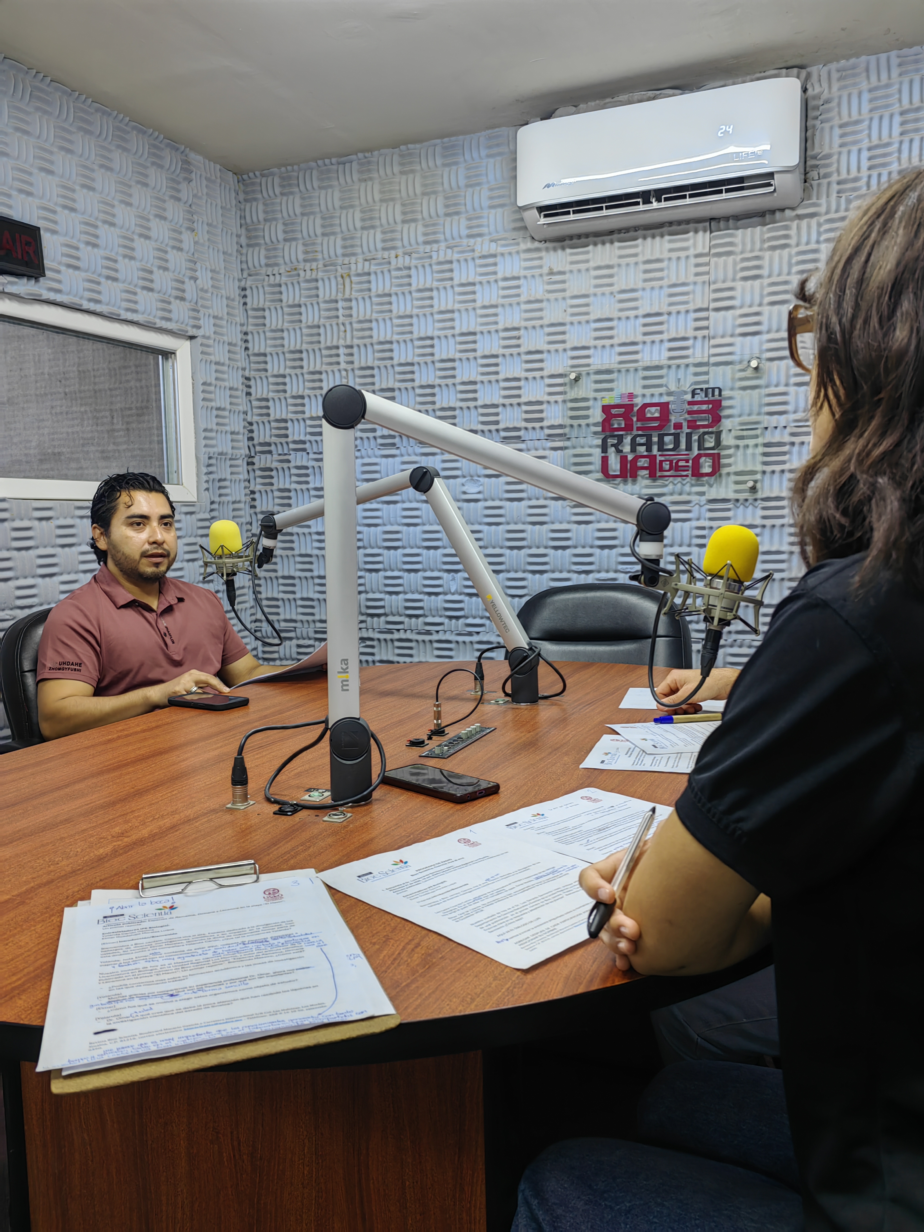 Entrevista al Dr. Luis Gerardo Sarmiento López en cabina